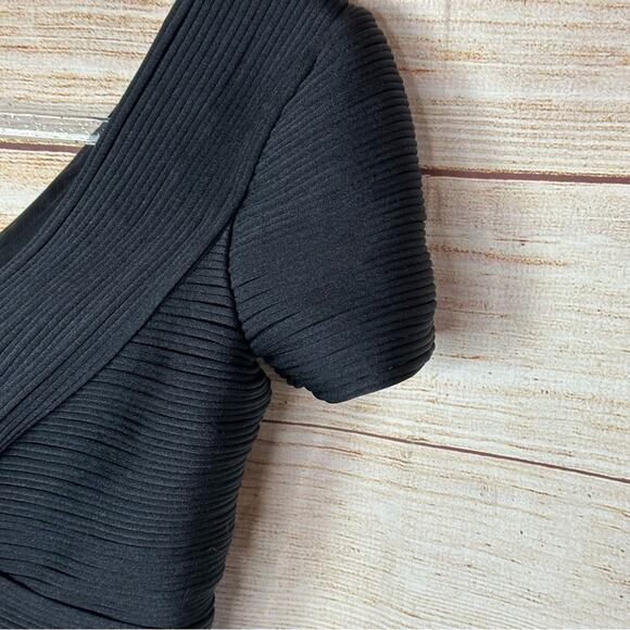 Ralph Lauren Purple Label Luxury Black Cocktail Dress - Picture 8 of 14